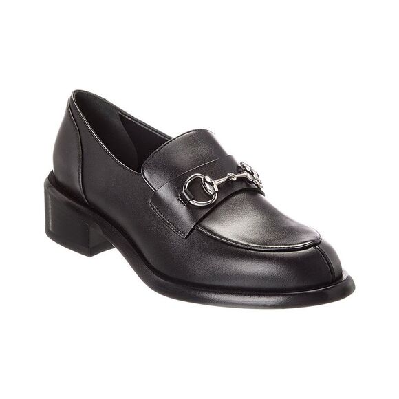 Gucci Horsebit Leather Loafer Black